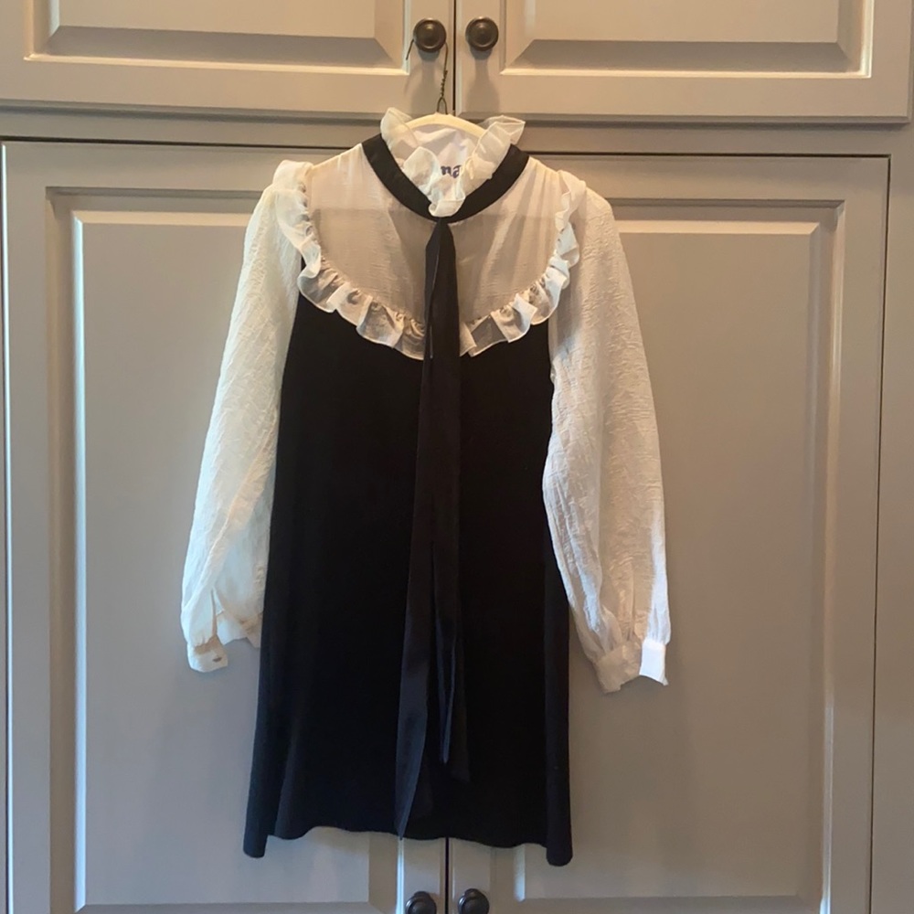 Aly Daly Mini Dress w/ Tie